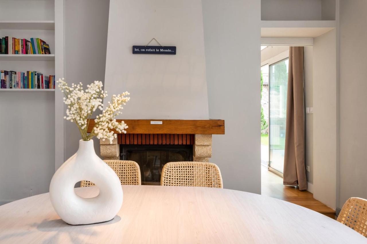 La Villa Sassolini Avec Jacuzzi Lyon Exteriör bild